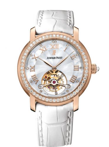 Audemars Piguet Jules Audemars Tourbillon Pink Gold Diamond MOP