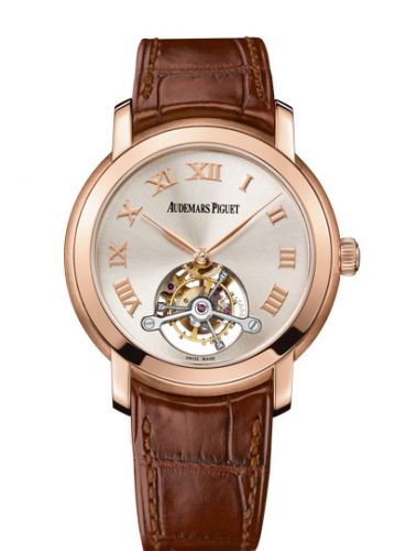 Audemars Piguet Jules Audemars Tourbillon Pink Gold Silver
