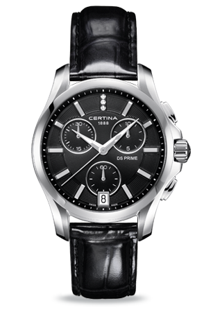 Certina DS Prime Chronograph Black
