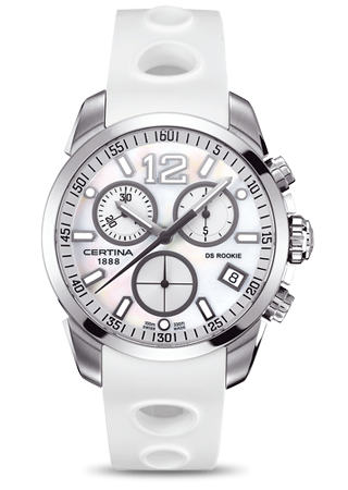 Certina DS Rookie Chronograph White