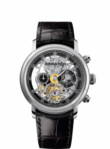 Audemars Piguet Jules Audemars 26346 Tourbillon Chronograph Openworked White Gold Boutique
