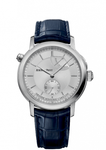 Audemars Piguet Jules Audemars 26344 Grande Sonnerie Carillon Platinum Silver