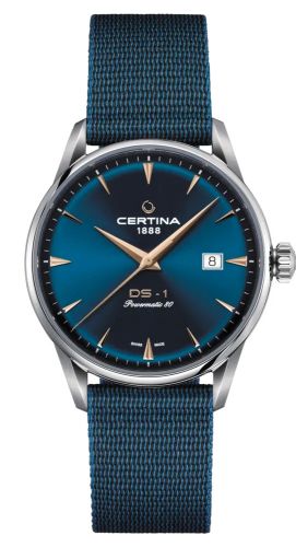 Certina DS-1 Powermatic 80 40 Stainless Steel Blue Tide Ocean
