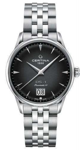 Certina DS-1 Big Date Powermatic 80 Stainless Steel Grey Bracelet