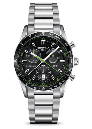 Certina DS 2 Chrono 1100 Sec PreciDrive Green