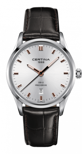 Certina DS-2 Quartz Stainless Steel Silver Strap