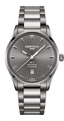 Certina DS-2 Quartz Titanium Grey Bracelet