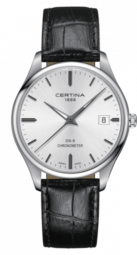 Certina DS-8 Chronometer Stainless Steel Silver Strap