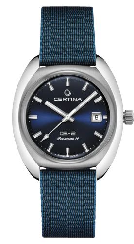 Certina DS-2 Powermatic 80 Stainless Steel Blue