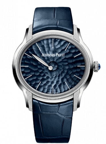 Audemars Piguet Millenary Frosted Gold Philosophique White Gold Blue