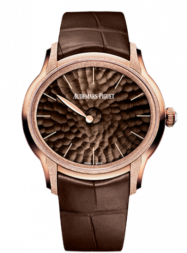 Audemars Piguet Millenary Frosted Gold Philosophique Pink Gold Brown