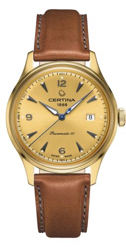 Certina DS Powermatic 80 Yellow Champagne