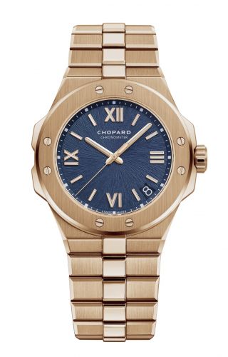 Chopard Alpine Eagle 41 Rose Gold Blue