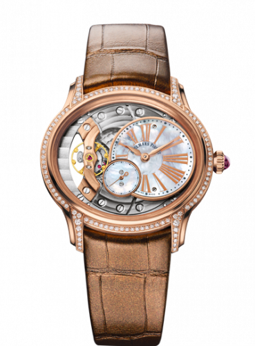 Audemars Piguet Millenary Hand-wound Pink Gold Mother of Pearl