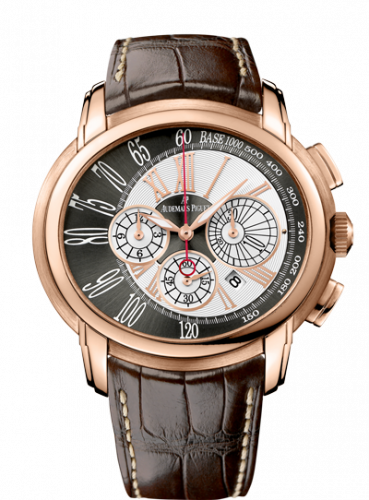 Audemars Piguet Millenary Chronograph Pink Gold Brown