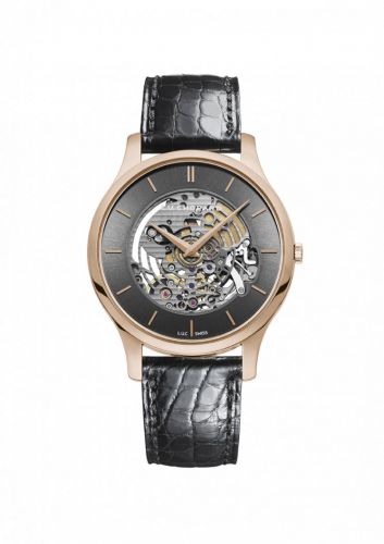 Chopard L.U.C XPS Rose Gold Skeletec Slate