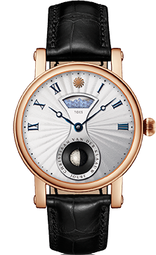 Christiaan van der Klaauw  Real Moon Tides Rose Gold