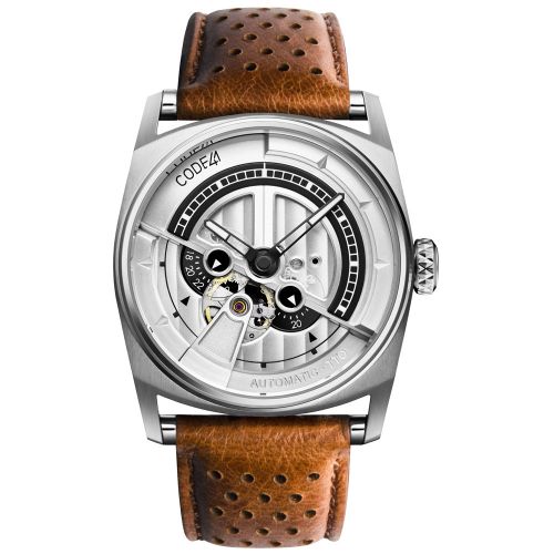 CODE41 Anomaly-01 Stainless Steel Silver