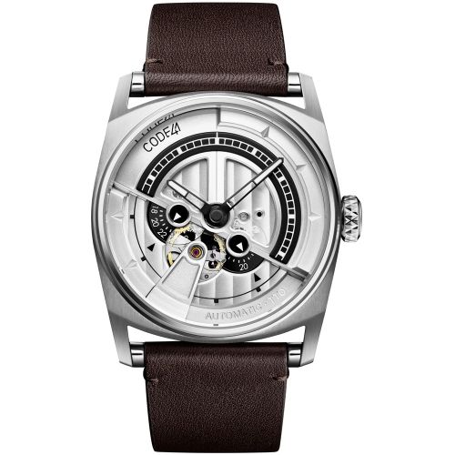 CODE41 Anomaly-01 Stainless Steel Silver