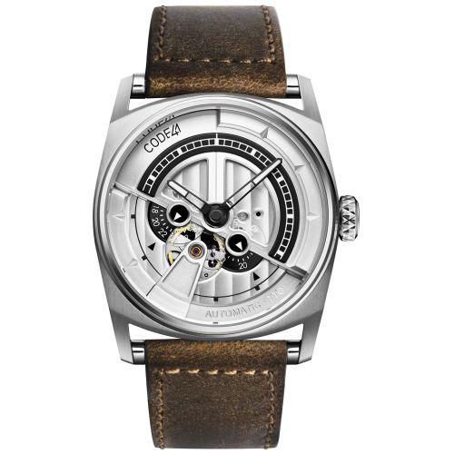 CODE41 Anomaly-01 Stainless Steel Silver