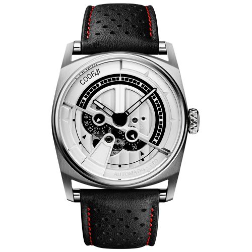 CODE41 Anomaly-01 Stainless Steel Silver