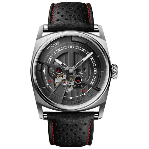 CODE41 Anomaly-01 Stainless Steel Black