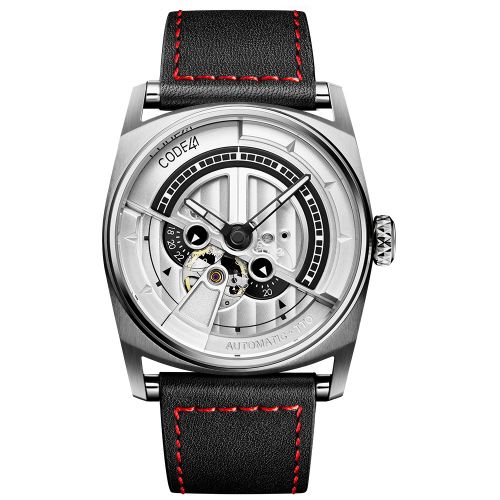 CODE41 Anomaly-01 Stainless Steel Silver