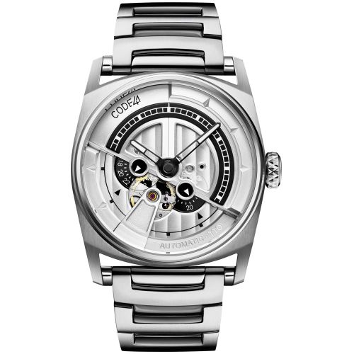 CODE41 Anomaly-01 Stainless Steel Silver