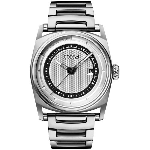 CODE41 Anomaly-02 Stainless Steel Silver
