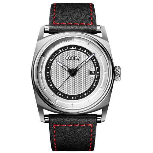 CODE41 Anomaly-02 Stainless Steel Silver
