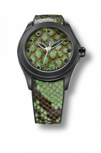 Corum Bubble 42 Green Python