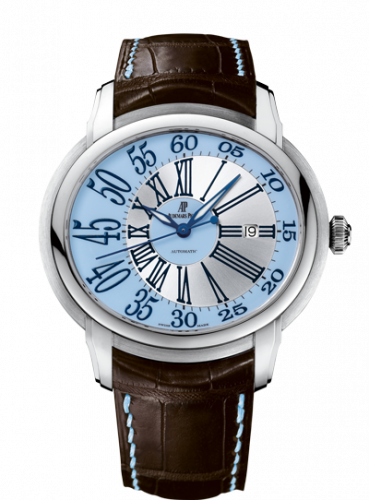 Audemars Piguet Millenary Self-Winding White Gold Blue