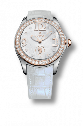 Corum Bubble 42 White MOP Diamond