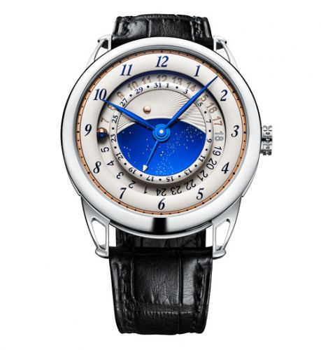 De Bethune DB25 GMT Starry Varius Titanium