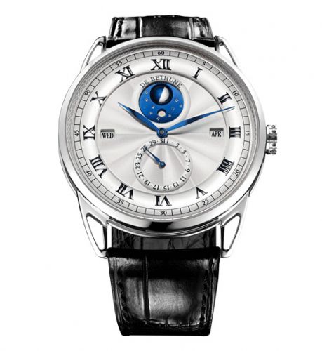 De Bethune DB25 Perpetual Calendar White Gold Silver