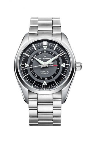 Eterna KonTiki Four-Hands Black Bracelet