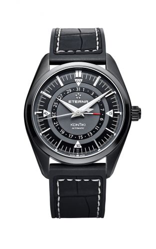 Eterna KonTiki Four-Hands Full Black Strap