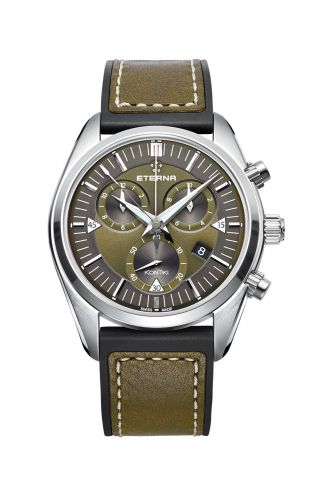 Eterna KonTiki Quartz Chronograph Khaki