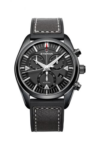Eterna KonTiki Quartz Chronograph Full Black