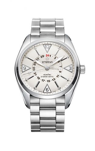 Eterna KonTiki Four-Hands Silver Bracelet