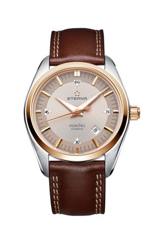 Eterna KonTiki Date Grey Strap