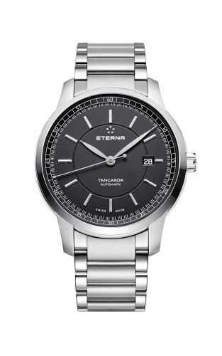 Eterna Tangaroa Three-Hands Black Bracelet