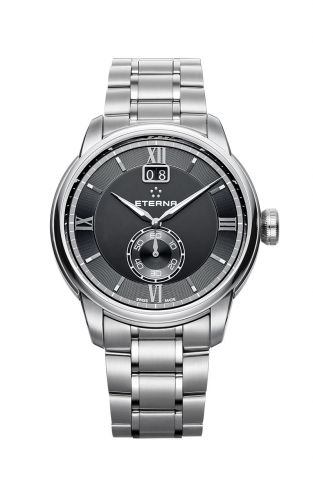 Eterna Adventic Quartz Big Date Black Bracelet