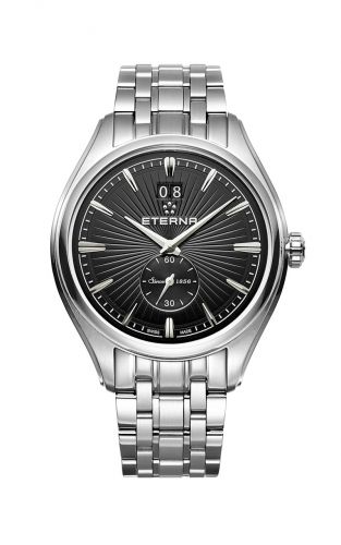 Eterna Avant-Garde Quartz Big Date Black Bracelet