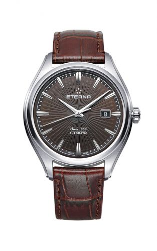 Eterna Avant-Garde Date Black Strap