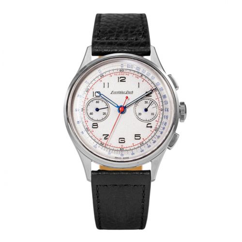 Excelsior Park Chronograph Stainless Steel White Black Matte