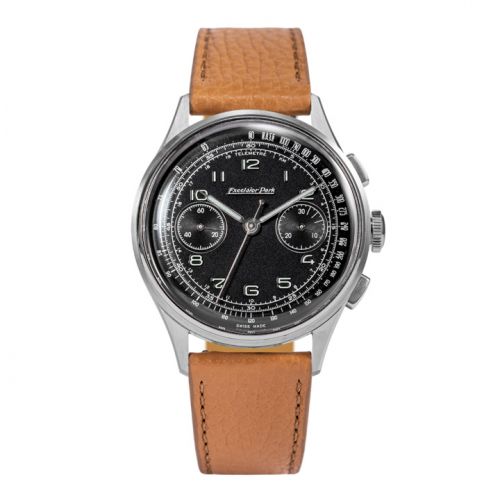 Excelsior Park Chronograph Stainless Steel Black Brown Matte
