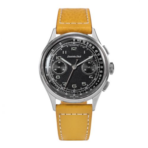 Excelsior Park Chronograph Stainless Steel Black Yellow-Brown Matte