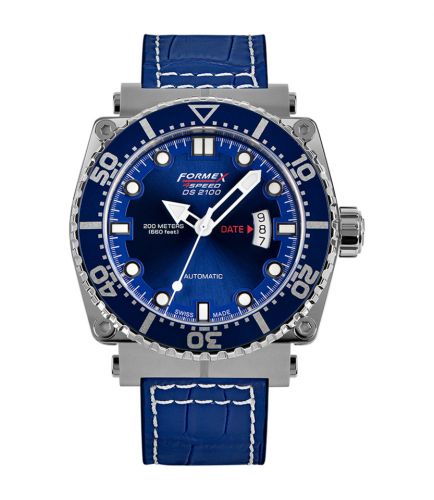 Formex Diver Automatic Blue Croco
