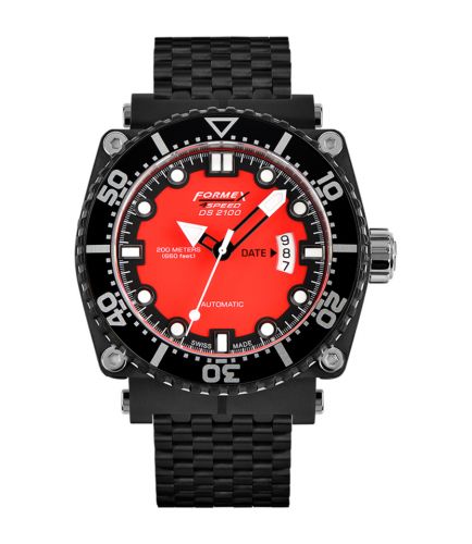 Formex Diver Automatic Red Bracelet